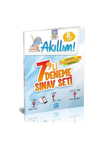 8. Sınıf Akıllım 7'Li Deneme Sınav Seti (547395063)