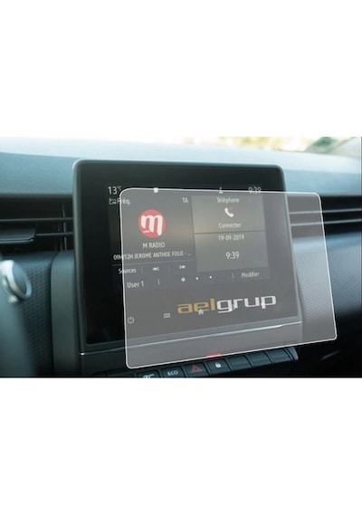 Renault Captur 7.3 Inç Navigasyon Uyumlu Temperli Ekran Koruyucu