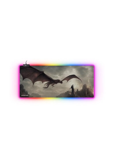 Polosmart PGM21 Işıklı Kablolu Gaming Mouse Pad