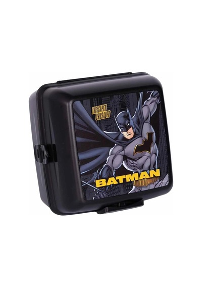 Siyah Caped Batman Beslenme Kabı - Batman Yemek Kabı, Batman Beslenme Kutusu