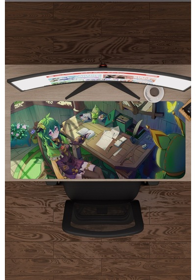 Collei Genshin Impact Anime Gacha V4 - 90x40 Xxl Gaming Mouse Pad Fare Altlığı