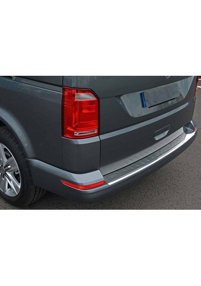 Omsa Vw T6.1 Caravelle Krom Arka Tampon Eşiği Çift Kapı Taşlı 2020 Ve Sonrası