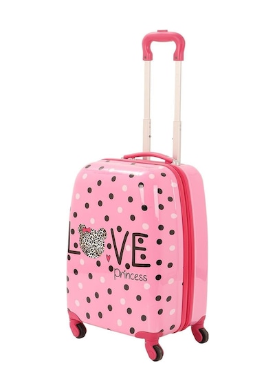 Mçs Group Mçs V307 Abs Çocuk Valiz-pembe - Love Baskı Pembe