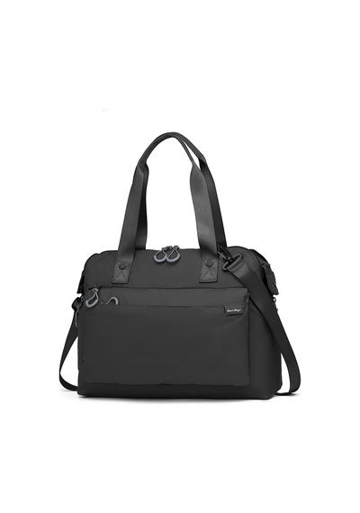 Smart Bags Hafif Kumaş Günübirlik Seyahat Çantası Veya Xl Kadın Omuz Çantası Siyah