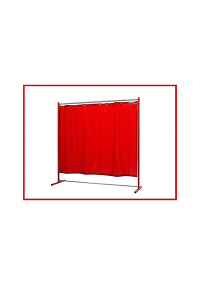 Sacit 180 X 140 Cm Kaynak Perdesi Turuncu/kırmızı F11257rw