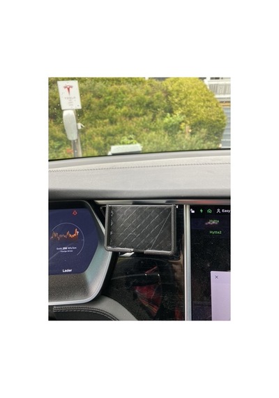Tesla Model X/s Havalandırma Klipsi İphone 11 Pro Max Tutuculu