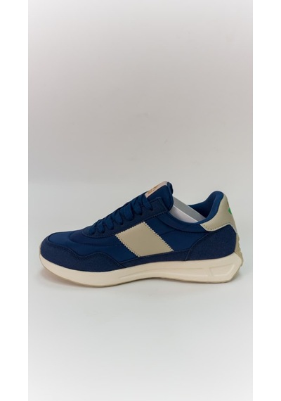 Kappa Santo Erkek Günlük Outdoor Sneaker Kaymaz Taban Nefes Alabilir Tekstil Malzeme Darbe Korumalı Ayakkabı Lacivert