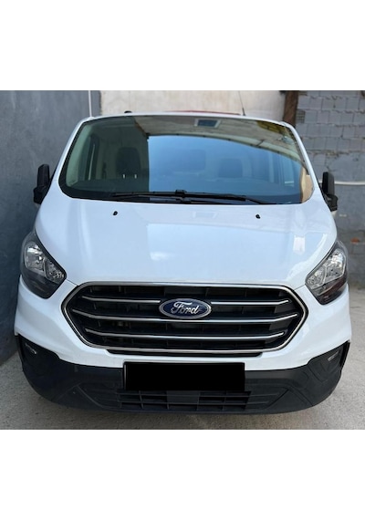 Ford Custom Krom Ön Panjur+Çerçeve 8 parça 2018 ve üzeri P.Çelik