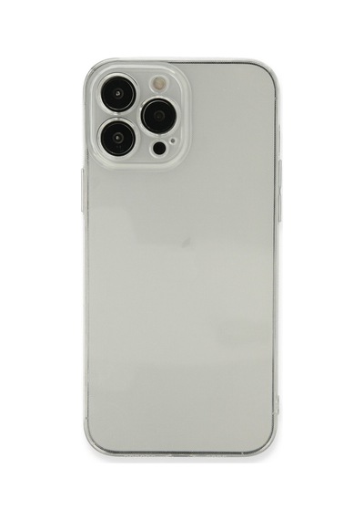 Apple iPhone Uyumlu 13 Pro Kılıf Fly Lens Silikon - Şeffaf Bz8683140288952