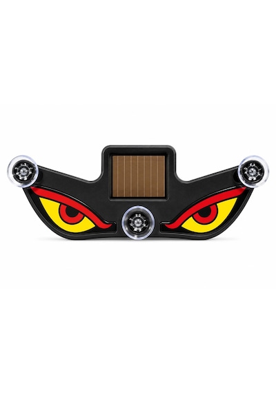 Solar Devil Eyes Araç Işıkları Ön - Arka Cam Güneş Enerjili - Usb Bağlantılı Led Kırmızı Siyah