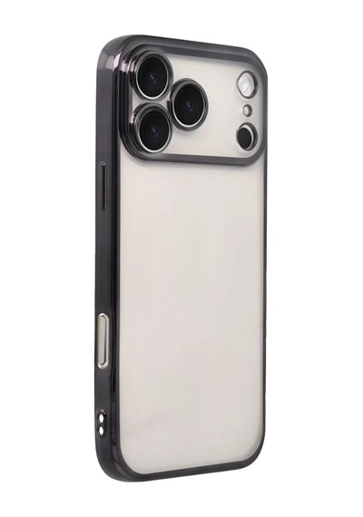 Newface Apple İphone 17 Pro Razer Lensli Silikon - Siyah
