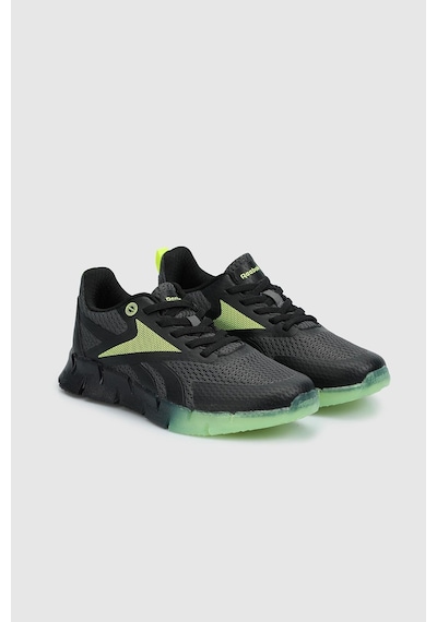 Reebok Zıg N Glow Wlastıc Lace Ayakkabı Erkek Çocuk Siyah