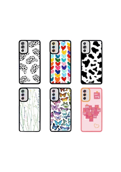 Zore Galaxy Uyumlu M52 Kılıf M-fit Desenli Kapak - Hat No5 Hat No5