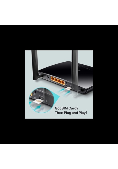 Tp-lınk Tl-mr150, 4port, 300mbps, 2,4ghz Wifi, Masaüstü, Lte Micro Sim Kart Takılabilir 3g-4g Destek