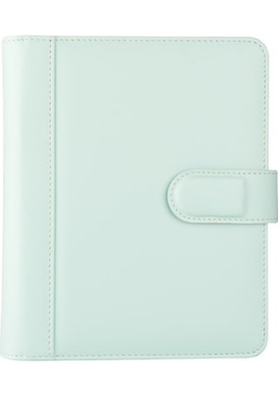 Organizer Ajanda Tarihsiz Çizgili 4 Halkalı 19.5x23 CM - Su Yeşili