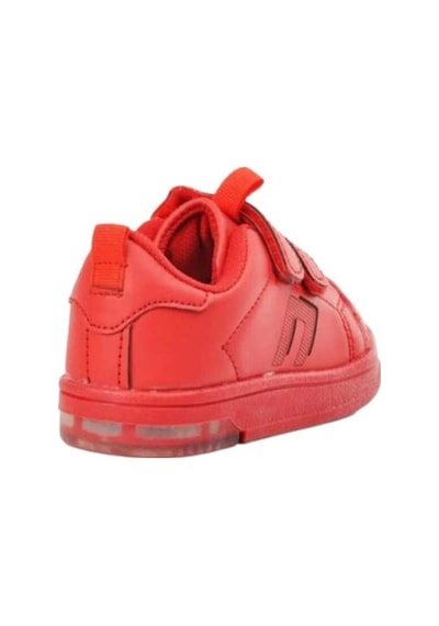 Cool Unisex Sneaker Esnek Rahat Çocuk Spor Ayakkabı Tam Kalıp Ortopedik Günlük Ayakkabı Kırmızı Kısa Pepe Kırmızı