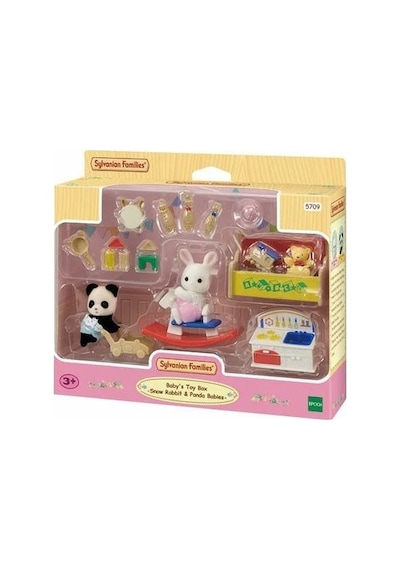 Sylvanian Families Tavşan Ve Panda Bebeğin Oyun Odası Esf5709