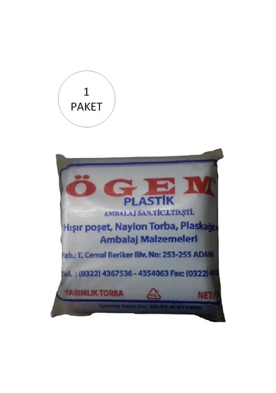 Hubrendy Tedarik Bakkaliye Naylon Torba Yarımlık 14x27 Cm 1 Kg 1 Paket Takriben 360 Adet
