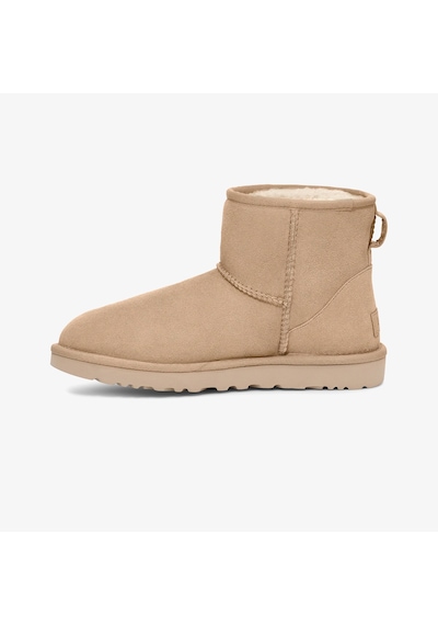 Ugg Classic Mini Kadın Krem Bot Düz 1016222 Krem