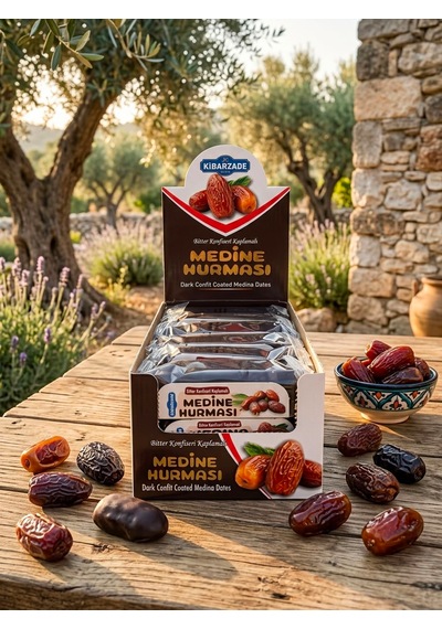 Çikolatalı Medine Hurması - 65 Gr X 18 Adet - 1 Kutu