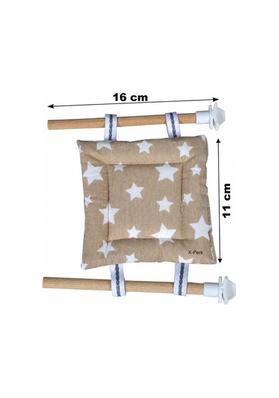 X-perk Kuş Yatağı En 11 Cm Boy 11 Cm