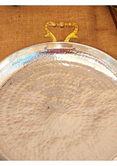 Moda Bakır Bakır Sac Kavurma Tavası 35 Cm Diğer