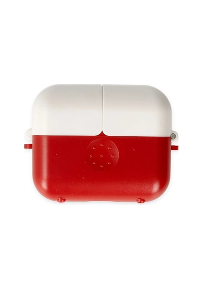 Newface Airpods Uyumlu 3 3.nesil Basmalı Kılıf Csmtex - 50 - Kırmızı-beyaz