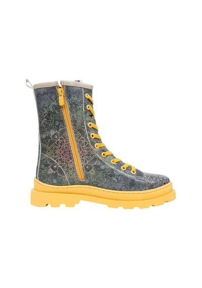 Kadın Vegan Deri Çok Renkli Fermuarlı Uzun Bot - Soul Full Of Animal Love Tasarım Multicolor Kadın Vegan Deri Çok Renkli Fermuarlı Uzun Bot - Soul Full Of Animal Love Tasarım Multicolor