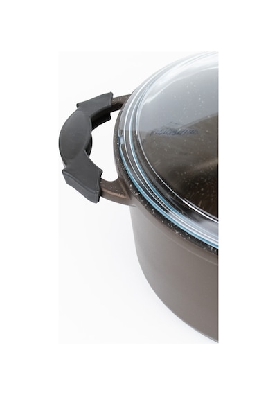 Masterchef Aluminyum Döküm Derin Tencere 24 Cm Kahverengi