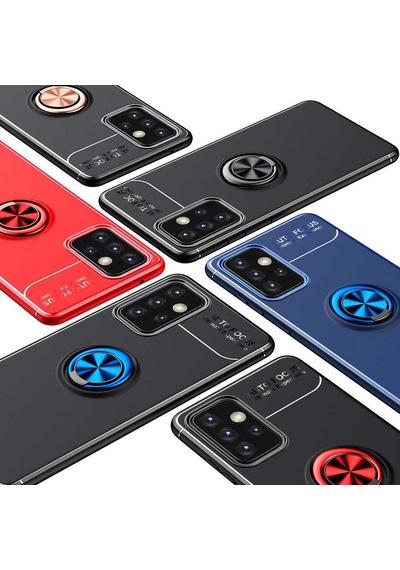 Samsung Uyumlu Galaxy A72 Kılıf Zore Ravel Silikon Kapak Siyah