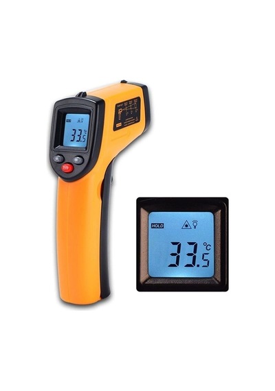 Gm320 Infrared Lazerli Ateş Ölçer Termometre