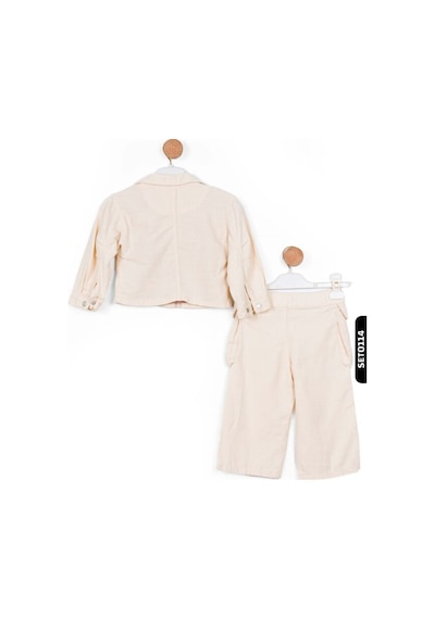 Xo Kids Kız Çocuk Ceket 1-5 Yaş 24238 Ekru