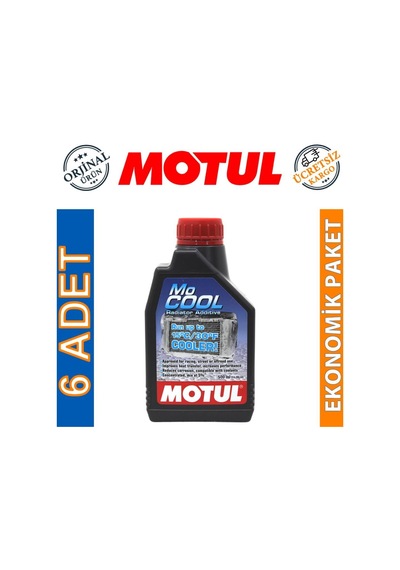 Motul Mocool Radyatör Soğutma Sıvısı Antifriz 6 x 500 ML