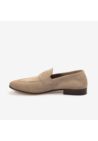 Mocassini Gold Erkek Loafer 65936 Biscuit Süed