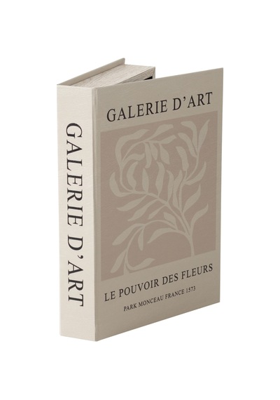 Mudo Home Galerıe D'art Kitap Kutu 19x30 Cm