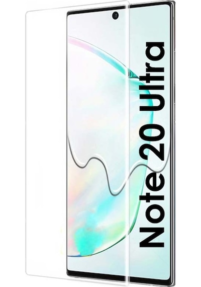 Samsung Uyumlu Galaxy Note 20 Ultra Nano Kırılmaz Cam Ekran Koruyucu Şeffaf