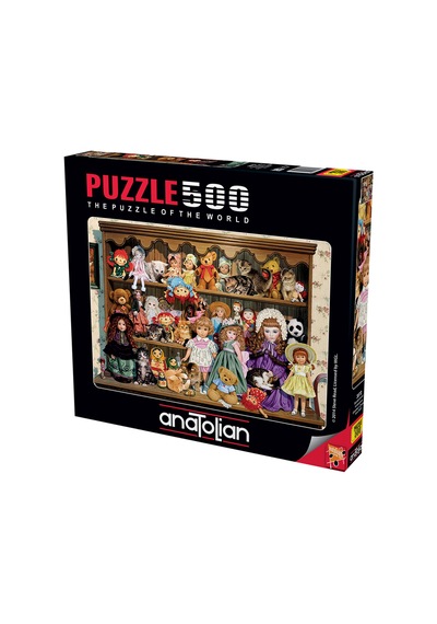 Anatolian 500 Parçalık Puzzle - Büyükannemin Koleksiyonu 3572