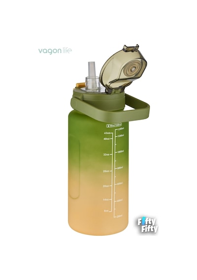 Vagonlife 2'li Ekonomik Motivasyon Matara Seti 1500 ML Büyük Boy