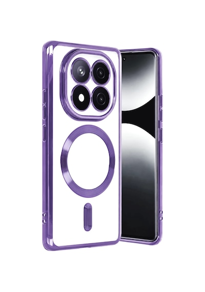 Newface Xiaomi Redmi Note 15 Pro 5g Kross Magneticsafe Kapak - Mor