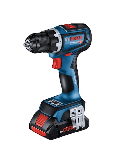 Bosch Professional GSR 18 V-90 C 2.0 Ah Çift Akülü Delme Vidalama - 06019K6020
