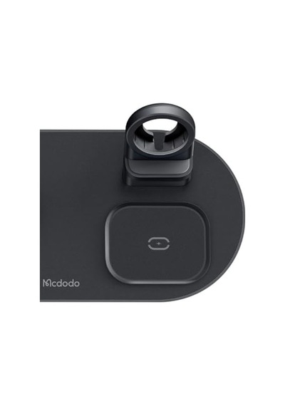 Ayrex Mcdodo Ch-7061 3in1 Manyetik 15w Kablosuz Hızlı Şarj Dock Stand Siyah