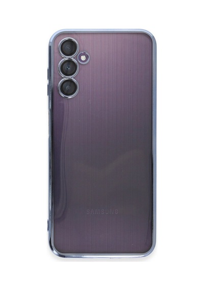 Samsung Galaxy Uyumlu A14 4g Kılıf Razer Lensli Silikon - Açık Mavi Bz8683140484279