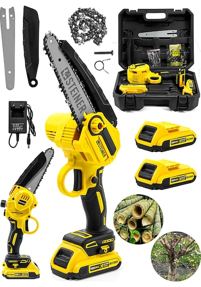 Steiner 198 Vf 10 Ah 25cm Bakır Sargı Akülü Dal Kesme Budama Sarı