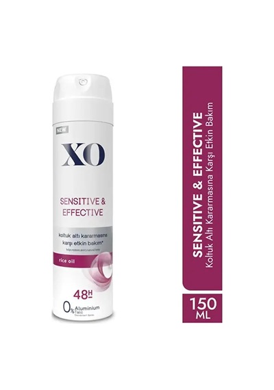 Xo Deodorant Sprey & Sensitive & Effective Kadin 150ml