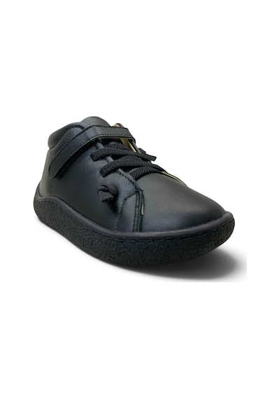 Tuğba Ortopedi 607 Çocuk Barefoot Deri Bot Siyah