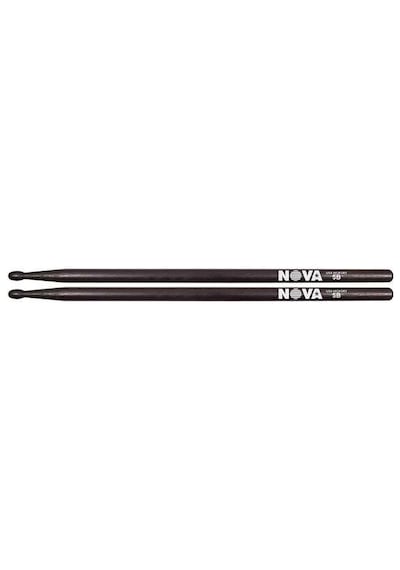 Vic Firth N5bb Nova 5b Black Baget Ekonomik Seri - Siyah Kaplama - Ahşap Uç