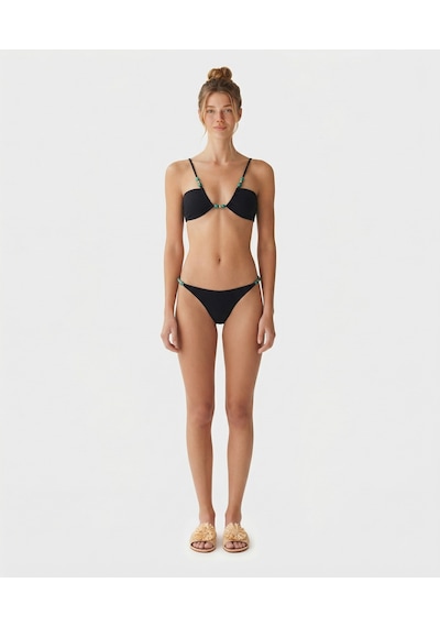 Yargıcı Straplez Bikini Üst 26ykbw1034b 001 Siyah