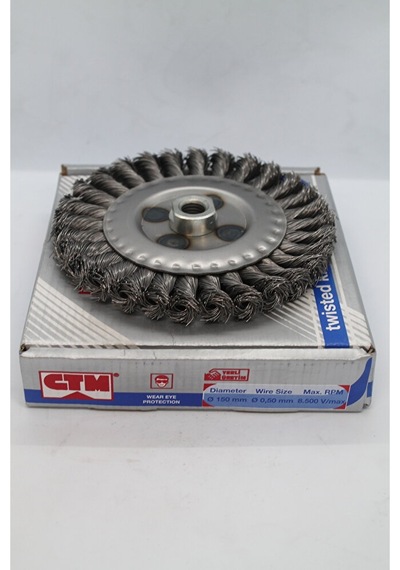 050-bd M14 Vidalı Burgulu Dairesel Fırça 150mm