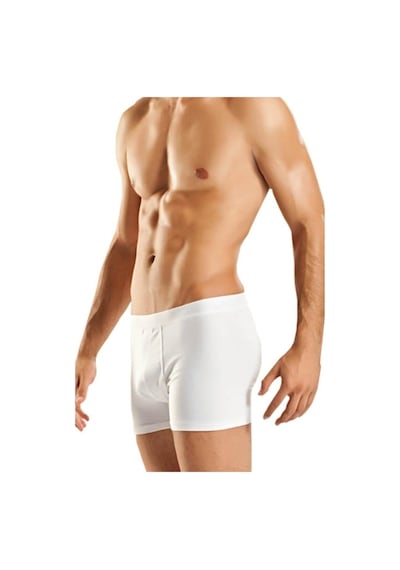 3 Adet Beyaz Renk Modal Boxer Beyaz