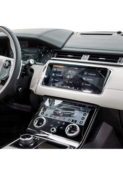 Land Rover Range Rover Velar 2017-2022 Uyumlu Navigasyon Ve Bilgi Ekran 9h Nano Ekran Koruyucu